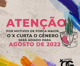 Adiamento do Curta O Gênero 2022